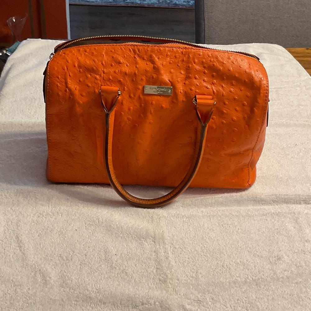 Kate Spade Vibrant Orange Satchel